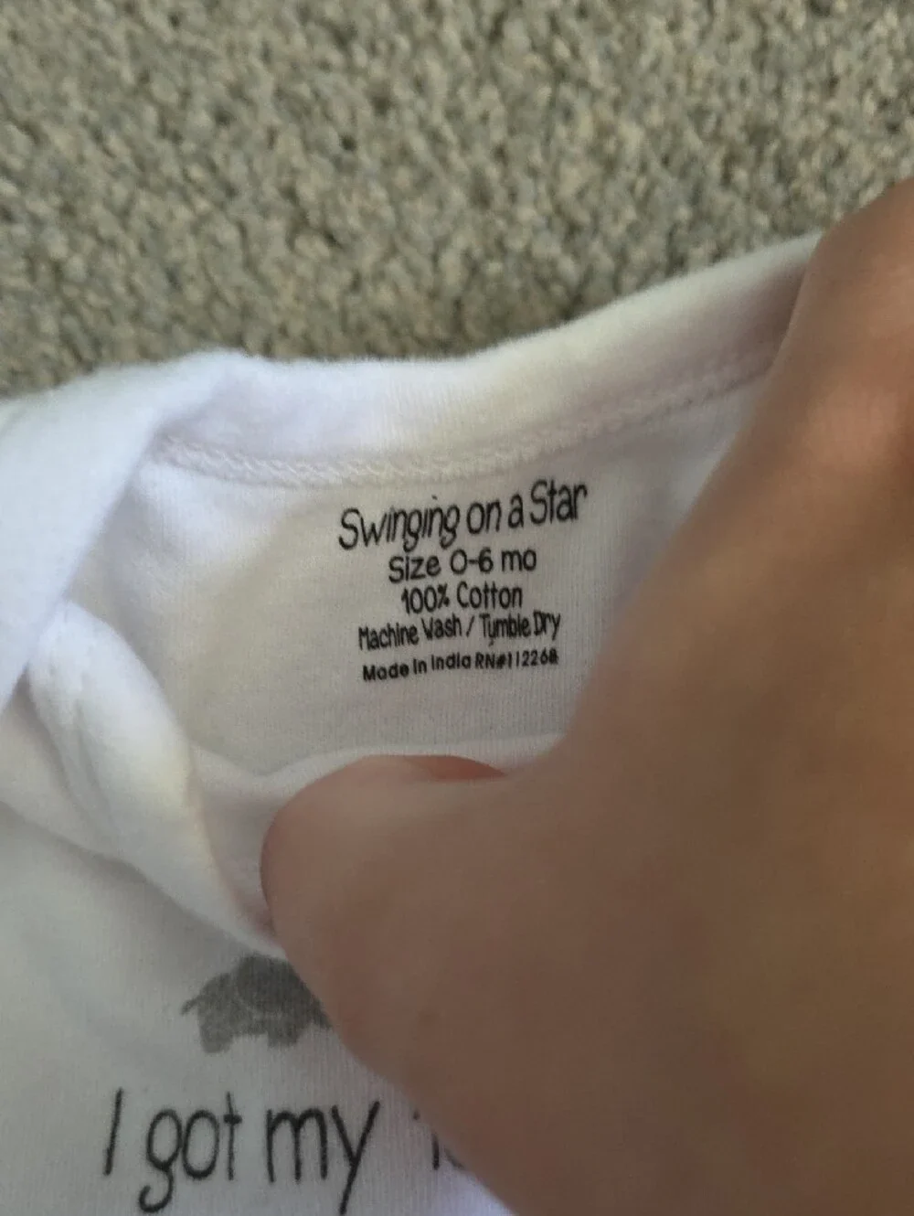 swinging on a star official infant